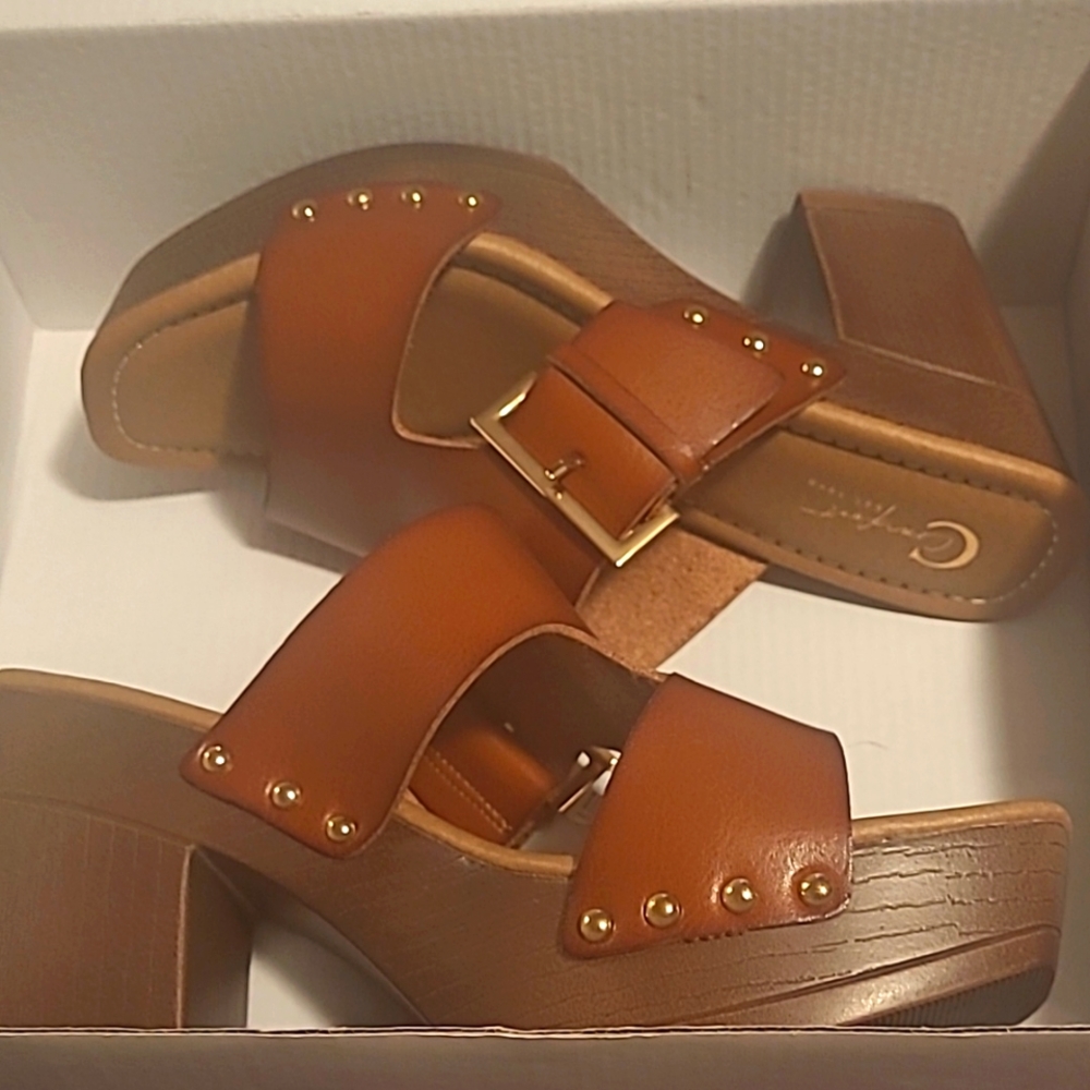 Brown shoes